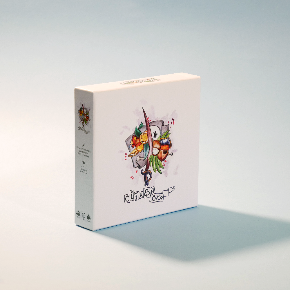 Face avant de al boite CitronCoco 3eme edition